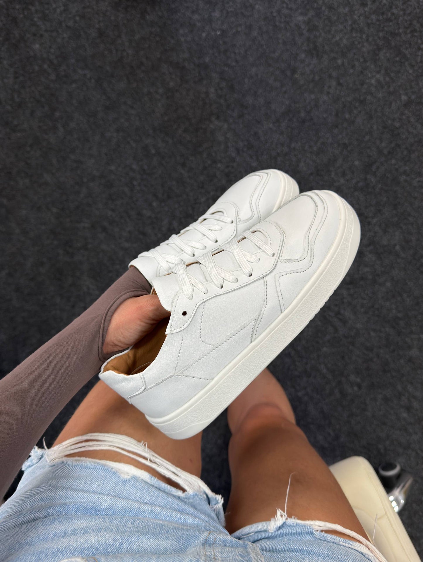 Анатомічні кеди ™️NikArt, білий