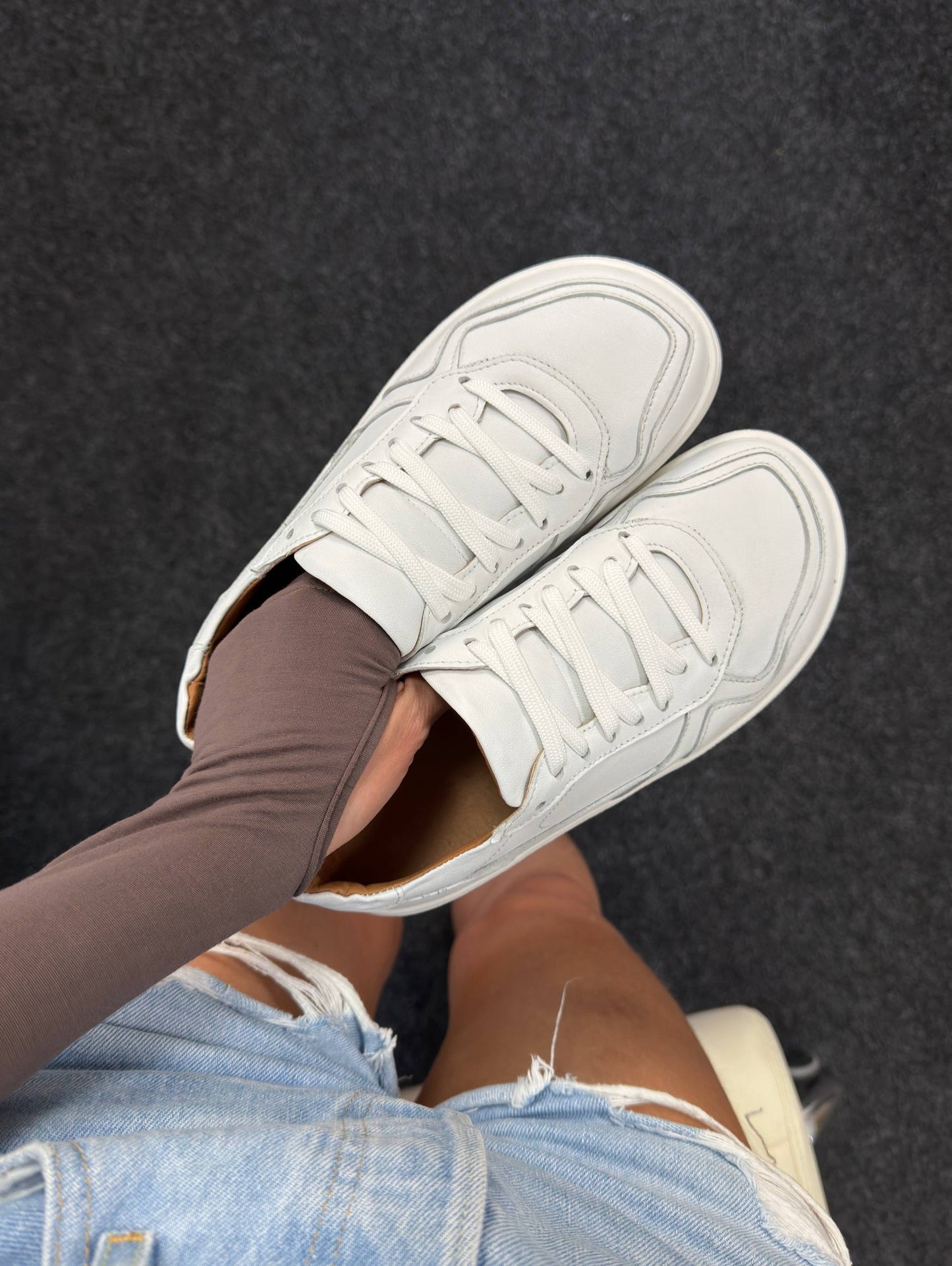 Анатомічні кеди ™️NikArt, білий