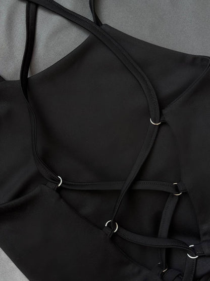 Майка-топ на шнурівках