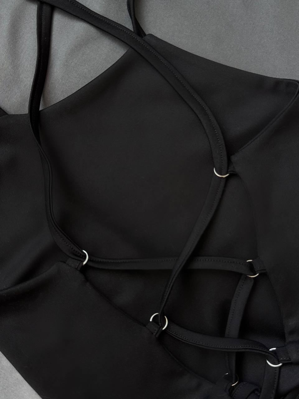 Майка-топ на шнурівках