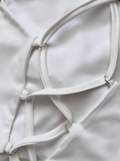 Майка-топ на шнурівках