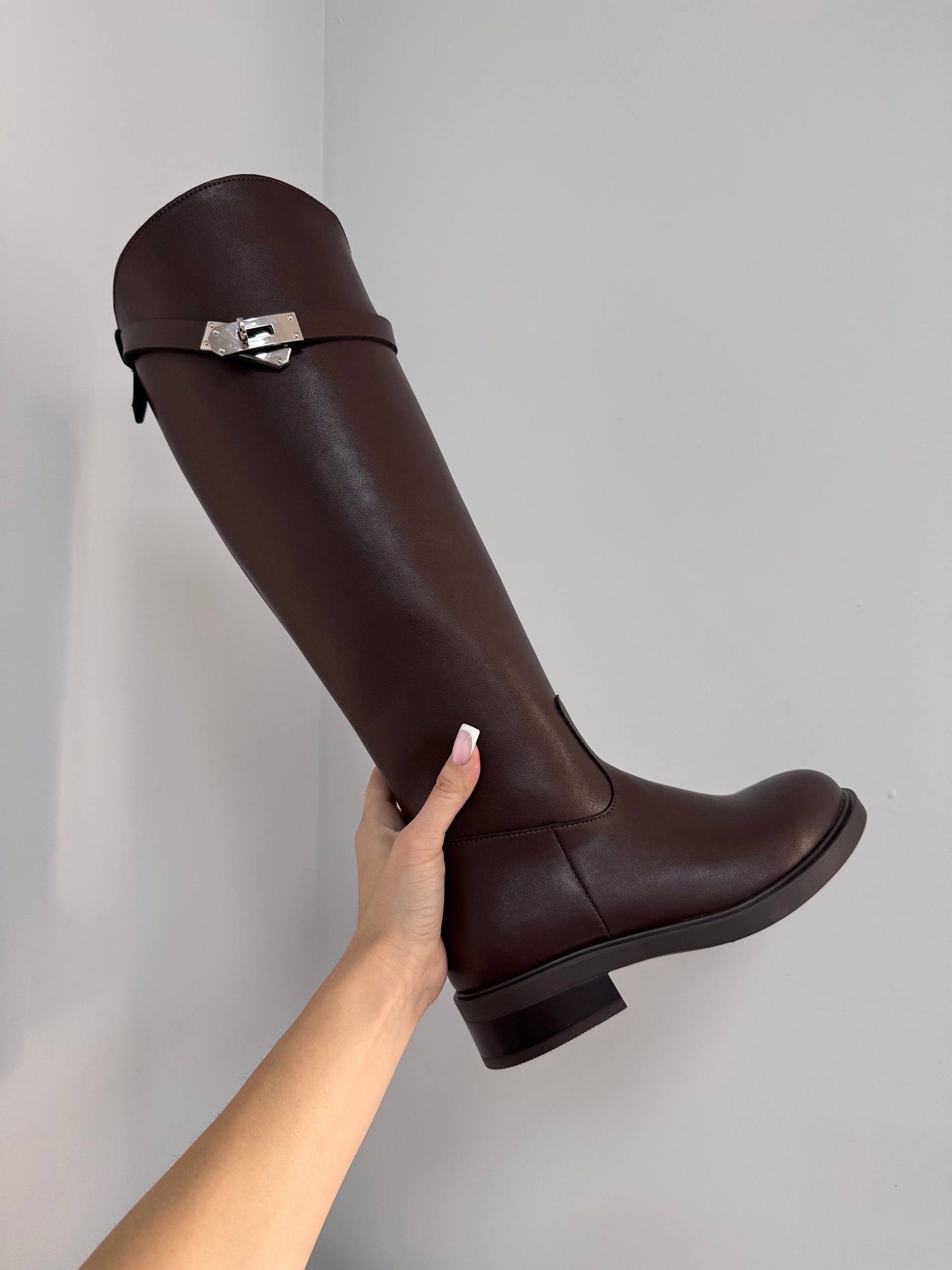 Преміальні жокейські чоботи ™️"NikArt", шоколад