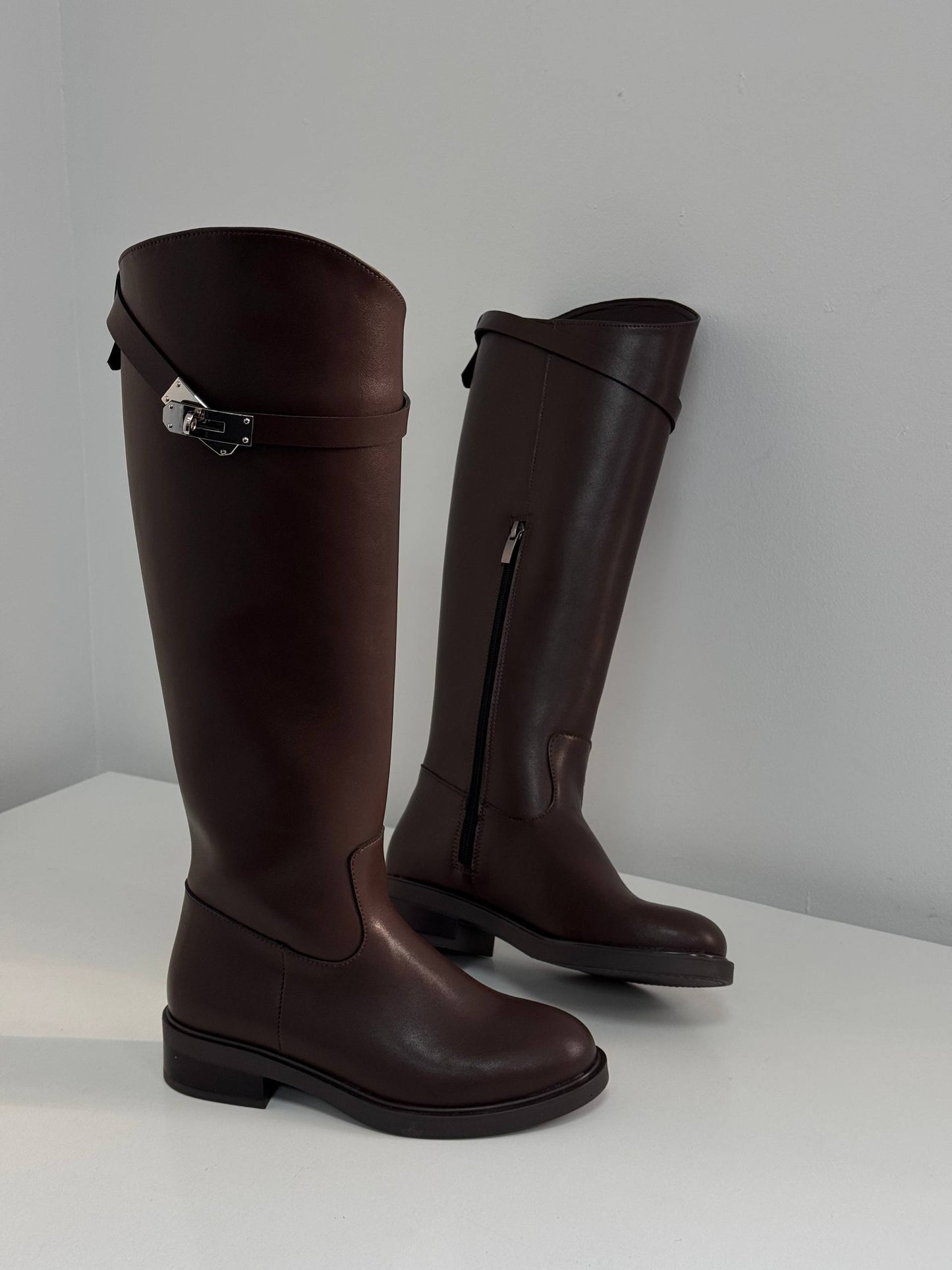 Преміальні жокейські чоботи ™️"NikArt", шоколад