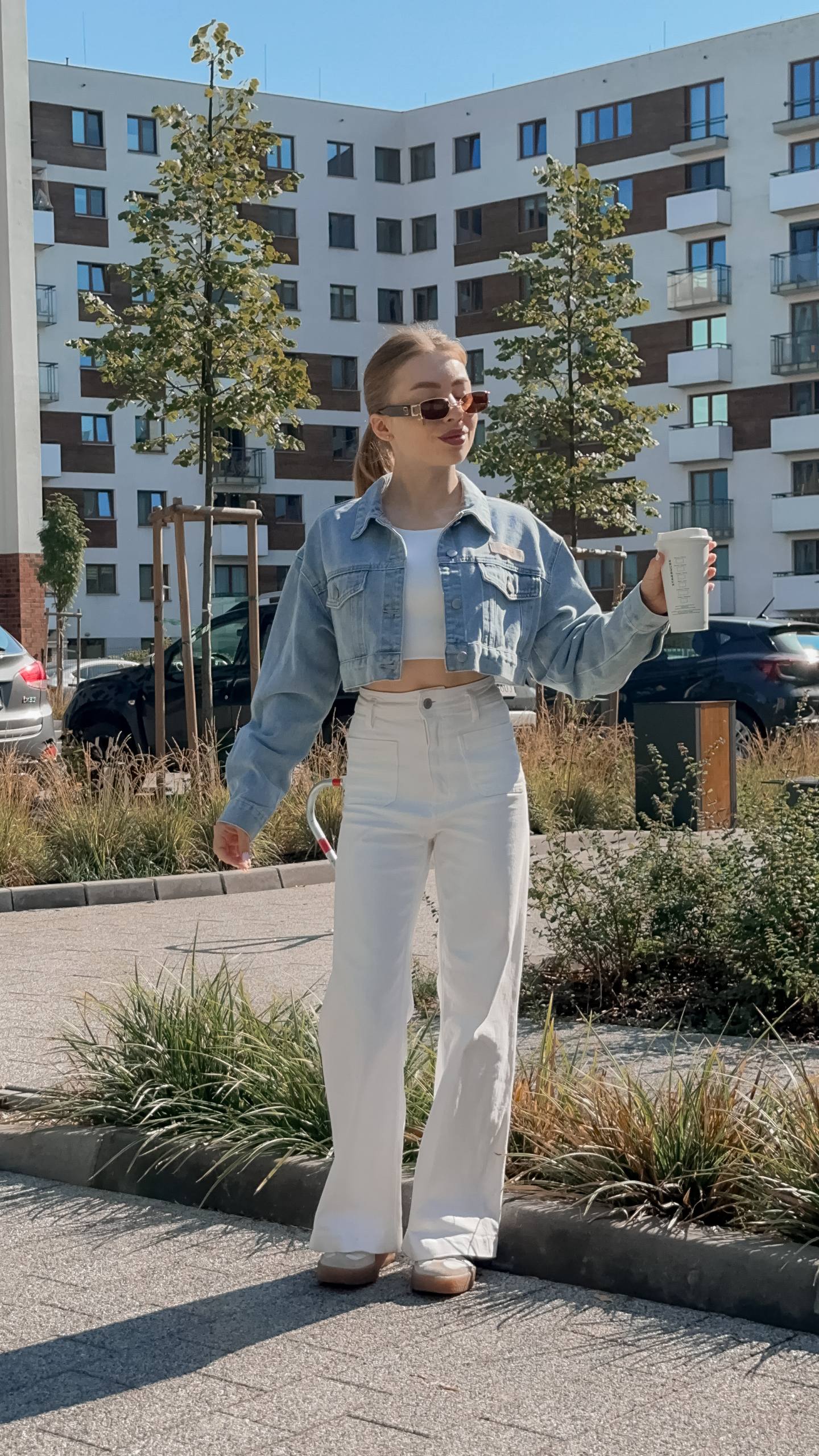 Джинсовка вкорочена