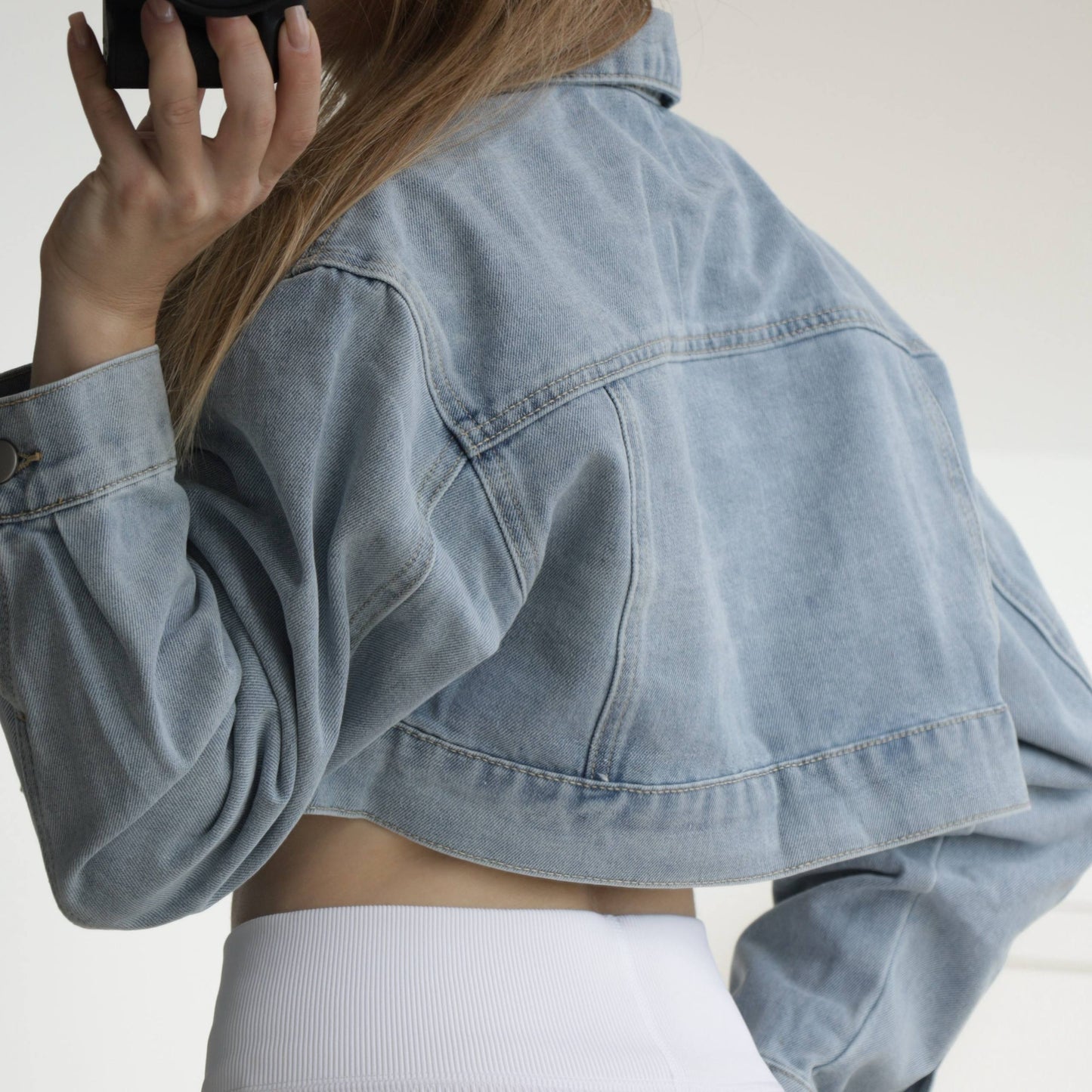 Джинсовка вкорочена