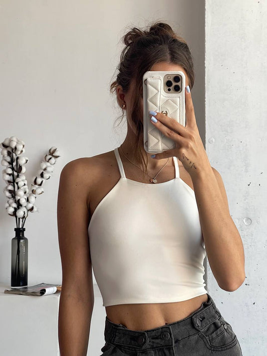 Майка-топ на шнурівках