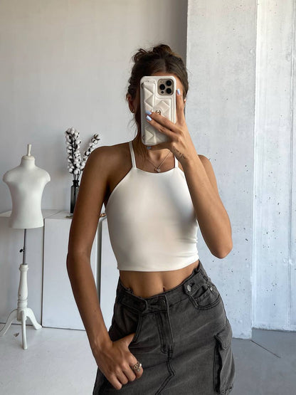 Майка-топ на шнурівках