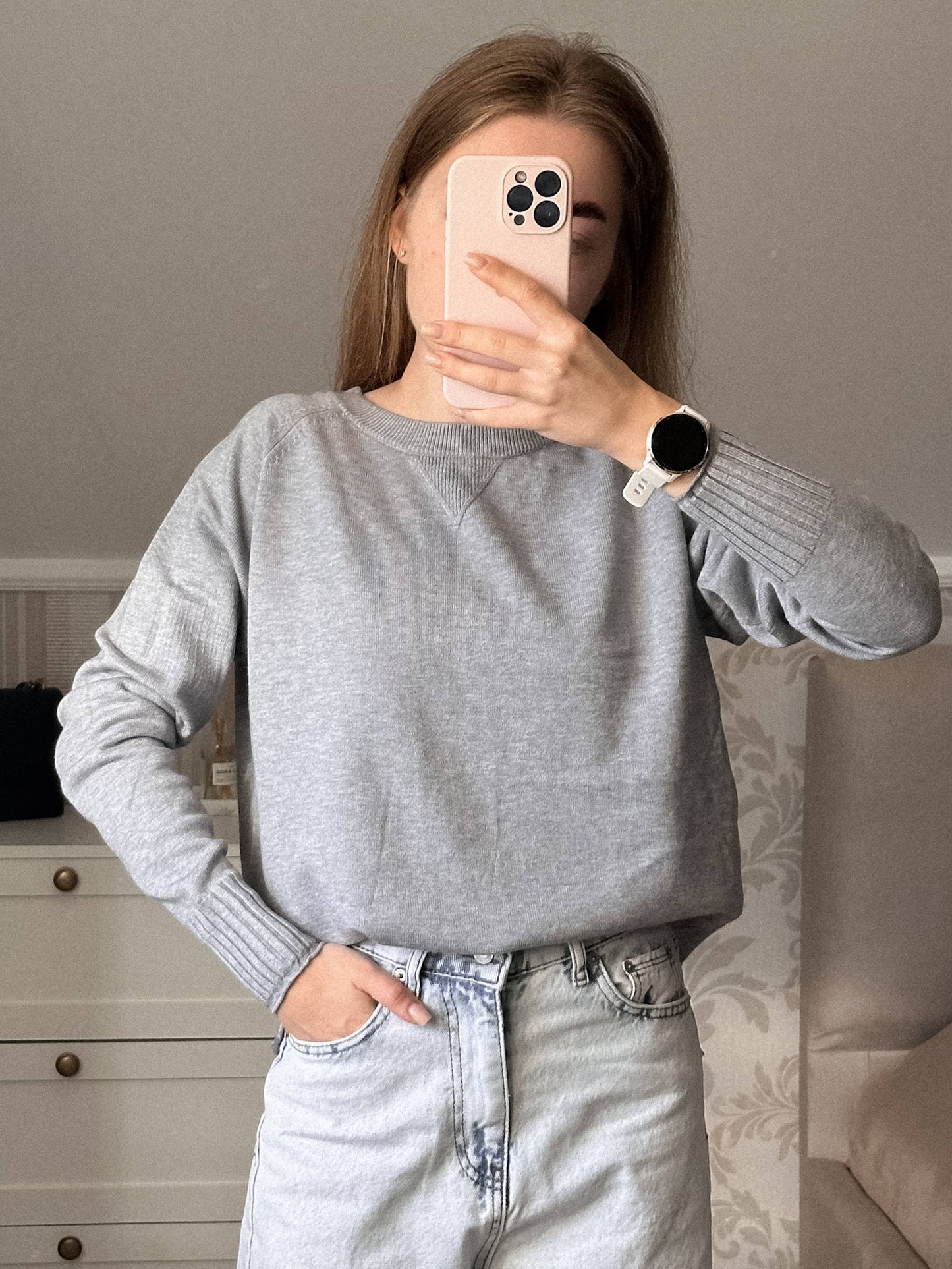 Джемпер One Size з прорізом знизу