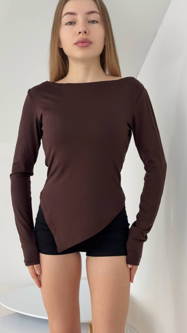 Лонг з асиметричним низом