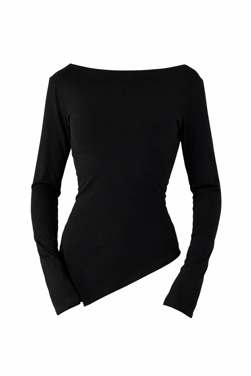 Лонг з асиметричним низом