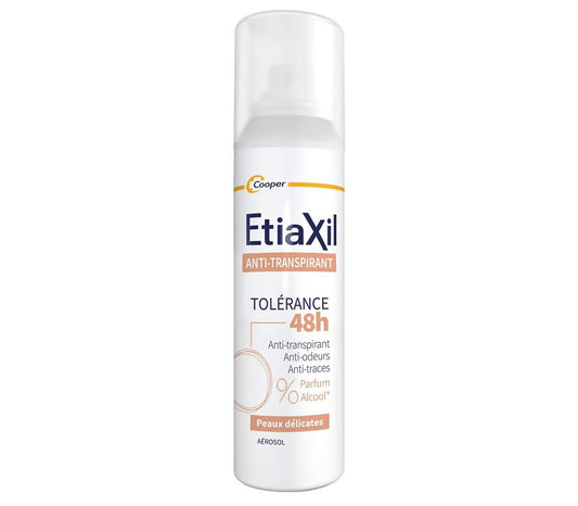 Антиперспірант без запаху, захист 48 годин, аерозоль Etiaxil Antiperspirant Tolerance 48H, 150 мл