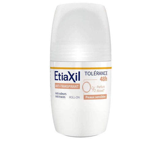Антиперспірант без запаху, захист 48 годин, роликовий Etiaxil Antiperspirant Tolerance 48H, 50 мл