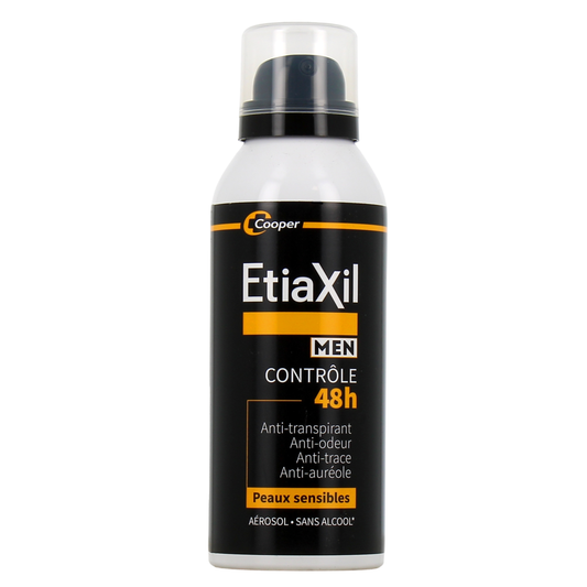 Антиперспірант чоловічий, захист 48 годин, аерозоль Etiaxil Antiperspirant Men Deo 48H, 150 мл