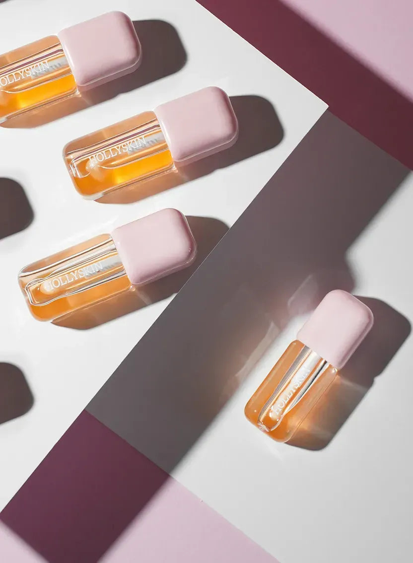 Зволожувальна олія для губ HOLLYSKIN So Lips. Peptide Lip Oil 002. Peach Bloom